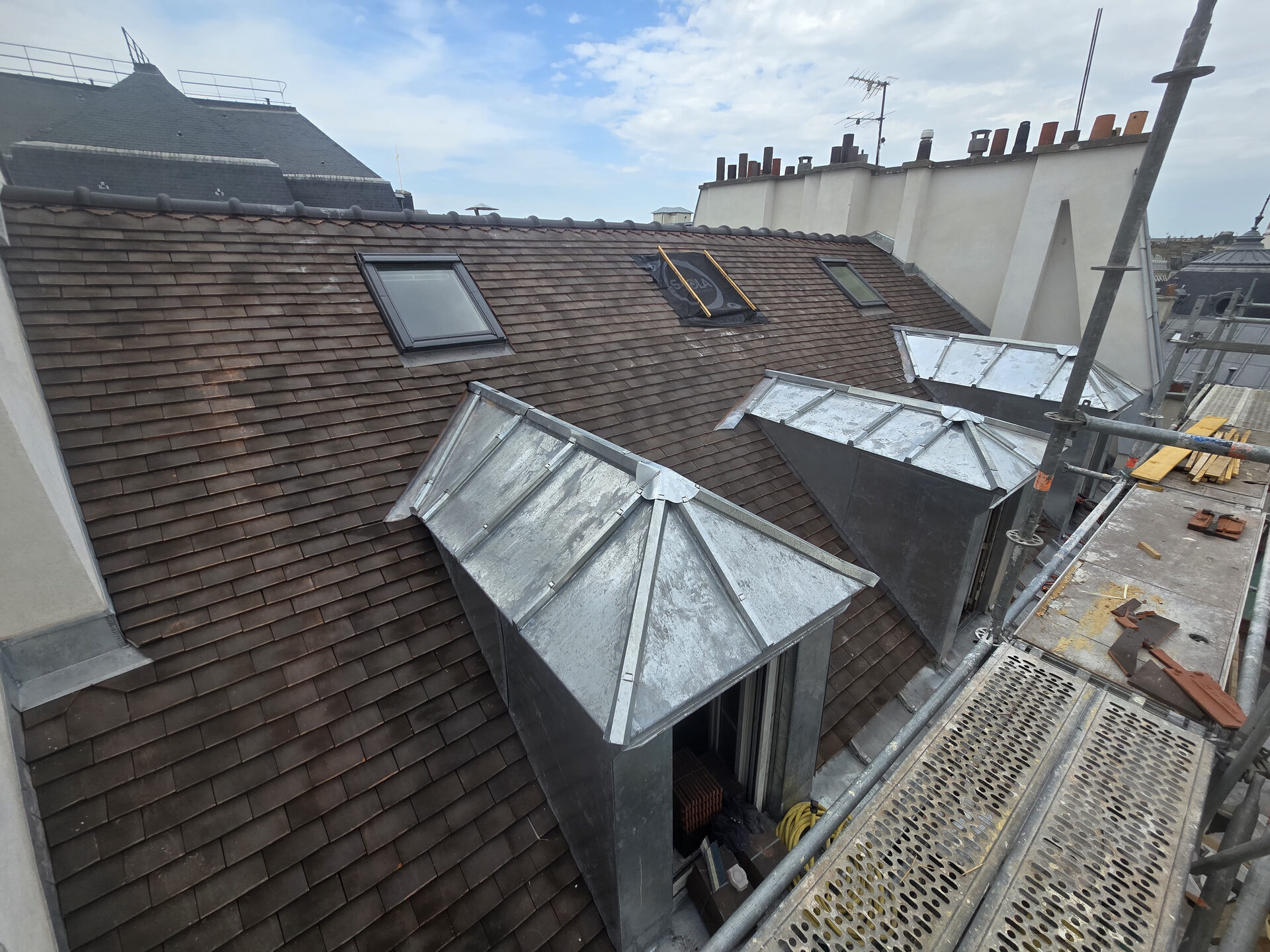 Après travaux tuile plate